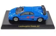 1/64 DIABLO SV (azul) "Lambo (Katekyō Hitman Reborn!) Rugini Mini Car Collection 2"