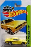 1/64 1974 BRAZILIAN DODGE CHARGER(イエロー) 「Hot Wheels HW WORKSHOP」 [BDD21-07B3]