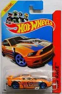 1/64 ’13 FORD MUSTANG GT #88(オレンジ×ブルー) 「Hot Wheels HW RACE」 [BFD33-07B3 230]