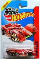 1/64 HI-TECH MISSILE #63 (Clear Red) "Hot Wheels HW RACE" [BDD10-07B3 294]
