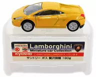 1/100 Lamborghini GALLARDO(イエロー) 「ランボルギーニ ミニチュアカーコレクション」 キリン ファイア 挽きたて微糖キャンペーン品