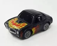 03.1972 Pontiac Firebird(ブラック×オレンジ) 「GM名車プルバックカー FIRE ORIGINAL COLLECTION」 2012年 キリン ファイアキャンペーン品
