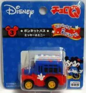 CHORO Q DQ-3 bonnet bus Mickey & minnie "Disney"
