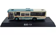 1/150 Sunkus Diesel UA452-KAN Seibu Bus (blanco x azul) "Dycast Bus Series Bus Route Bus 1" Limited to Nissan and Sunkus