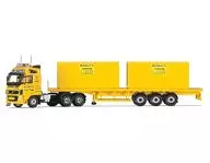 1/50 ボルボ FH 6x4 フラットベッド コンテナトレーラー Mc Nally`s [CC14037]