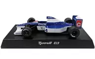 1/64 Tyrrell 019 1990 #4 J. ALESI (Blue x White) "Tyrrell Mini Car Collection" Circle K Sunkus limited