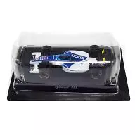 1/64 Tyrrell 023 1995 #3 U. KATAYAMA (azul x branco) "Tyrrell Minicar Collection" Circle K Sunkus Sanx Limited