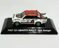 1/64 FIAT 131 ABARTH RALLY 1978 Portugal #4 (White x Red x Green) "Rally Car Collection SS. 18 Lancia & Fiat"