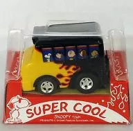 Q版賽車SUPER COOL史努比城(黑色×橙色)