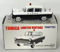 1/64 Toyopet Corona 1500 Police Car (White x Black) 「 Tomica Limited Vintage 」 Tomica Shop Limited [213437]