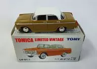 1/64 LV 01 e Nissan Cedric (Brown) "TOMICA Limited Vintage"
