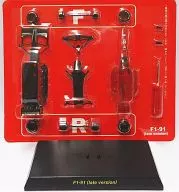 1/64 Ferrari F1-91 Late version. No. 27 a. PROST 1991 (Red) "Ferrari Formula Car Model Collection II" Sunkus Thanks Limited