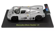 1/64 Mercedes-Benz Sauber C 9 #61(シルバー) 「メルセデスベンツ ミニカーコレクション」 サークルK・サンクス限定