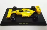 1/64 LOTUS 101 No. 12 (Yellow) "Lotus Formula Car Mini Car Collection" limited to Circle K Sunkus