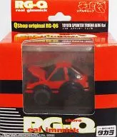 Real Gimic Choro-Q RG-Q6 Toyota Splinter Torino AE86 Kai (rojo y negro) Q Shop Original