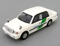1/64 Crown Automobile School (blanco x verde) "TACCAR Business Sedan"