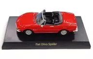1/64 Fiat Dino Spider (Red) "Fiat & Lancia Minicar Collection" Circle K Sunkus & Sunkus Limited