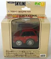 Real gimmick CHORO Q RG-Q6 Preserved Edition of Nissan Skyline Van (Red)