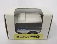 Choro-Q Keio Bus (blanco x azul)