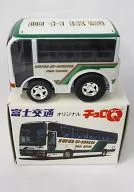 Choro-Q Fuji Kotsu Bus (blanco x verde)
