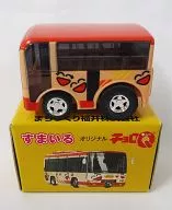 チョロQ まちづくり福井 コミュニティーバス すまいる(レッド×ピンク)  