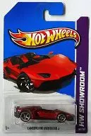 1/64 LAMBORGHINI AVENTADOR J(メタリックダークレッド) 「Hot WHeeLS HW SHOWROOM」 [X1612-07A3]