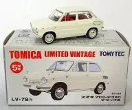 1/64 LV-78a Suzuki Fronte 360 Deluxe (White) "Tomica Limited Vintage" [221777]