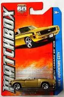 1/64 69 CHEVY CAMARO SS 396(イエロー) 「MATCHBOX MBX ADVENTURE CITY」 [Y0936]