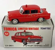 1/64 LV-36b Toyopet Crown Fire and Radio Vehicle (Red) "Tomica Limited Vintage" [224044]