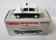 1/64 Mazda Carroll 360 Police Car (White x Black) "Tomica Limited Vintage" Tomica Shop Limited Edition [221586]