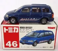1/66 honda Odyssey (Dark Blue / Red Box) "Tomica No. 46"