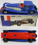 1/80 ブガッティ クーペ ド ビル(ブルー/青箱/日本製) 「トミカ 外国車シリーズ F46」 