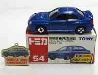 [With First Bonus] 1/59 Subaru Impreza WRX (Blue / Red Box) "Tomica No. 54"