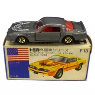 1/68 ポンティアック ファイアーバード トランザム(シルバー/青箱/日本製) 「トミカ 外国車シリーズ F13」