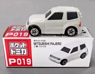 Mitsubishi Pajero (branco) "Pocket Tomica vol. 7 p. 019"