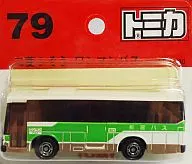 1/130 Mitsubishi Fusō One Man Bus (blanco x verde) "TOMICA No. 79"