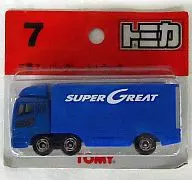 Mitsubishi Super Great Truck (Blue) "Tomica No. 7"