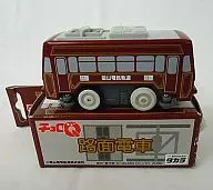 CHORO Q Okayama Electric Tramway Streetcar (Dark Red)