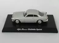 1/64 Alfa Romeo Giulietta Sprint (Silver) "Alfa Romeo Mini Car Collection 2" Circle K Sunkus limited