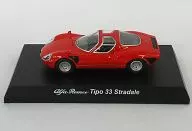1/64 Alfa Romeo Tipo 33 Stradale (rojo) "Alfa Romeo Mini Car Collection 2" Sunkus Thanks Limited