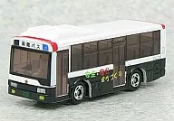 函館バス 交通安全ラッピングバス パトカーバス(ホワイト×ブラック) 「トイズドリームプロジェクト はたらくトミカコレクション2」