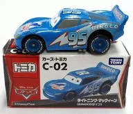 Relámpago McQueen (tipo DINOCO) "Cars Tomica C 02"
