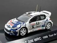 1/64 Peugeot 206 WRC 1999 Tour de Corse ESSO#14(白色×藍色)"拉力賽車系列Peugeot.8.5 SS>