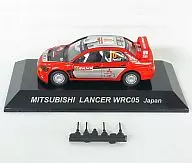 1/64 Mitsubishi Lancer WRC05 Japan #10 (Red x Silver x Black) "Rally Car Collection EXTRA Rally Japan"