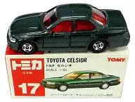 1/65 Toyota Celcio (verde / caja roja / fabricado en Japón) "Tomica No. 17"
