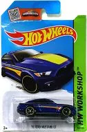 1/64 ’15 FORD MUSTANG GT(ブルー) 「Hot Wheels HW WORKSHOP」 [CFJ24-07B3]