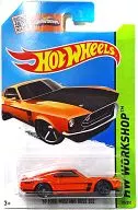 1/64'69 FORD MUSTANG BOSS 302(橙色)"Hot Wheels HW WORKSHOP>[CFH41-07B3]
