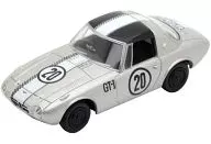 1/64 TLV TOYOTA SPORTS 800 SPECIFICATIONS FOR TOJIRO Ukiya 1965 All Japan Automobile Club Championship Race #20 (Silver x White) "Tomica Limited Vintage Japanese Car Era 07" [260349]