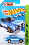 1/64 '70 FORD ESCORT RS1600 (azul x blanco) "Hot Wheels HW WORKSHOP" [CFH18-07B3]