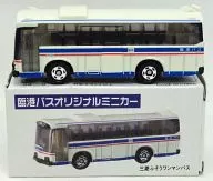 1/130 Mitsubishi Fuso one man Bus (White x Blue) 「 Tomica 」 Kawasaki Tsurumi Rinko Bus special order model